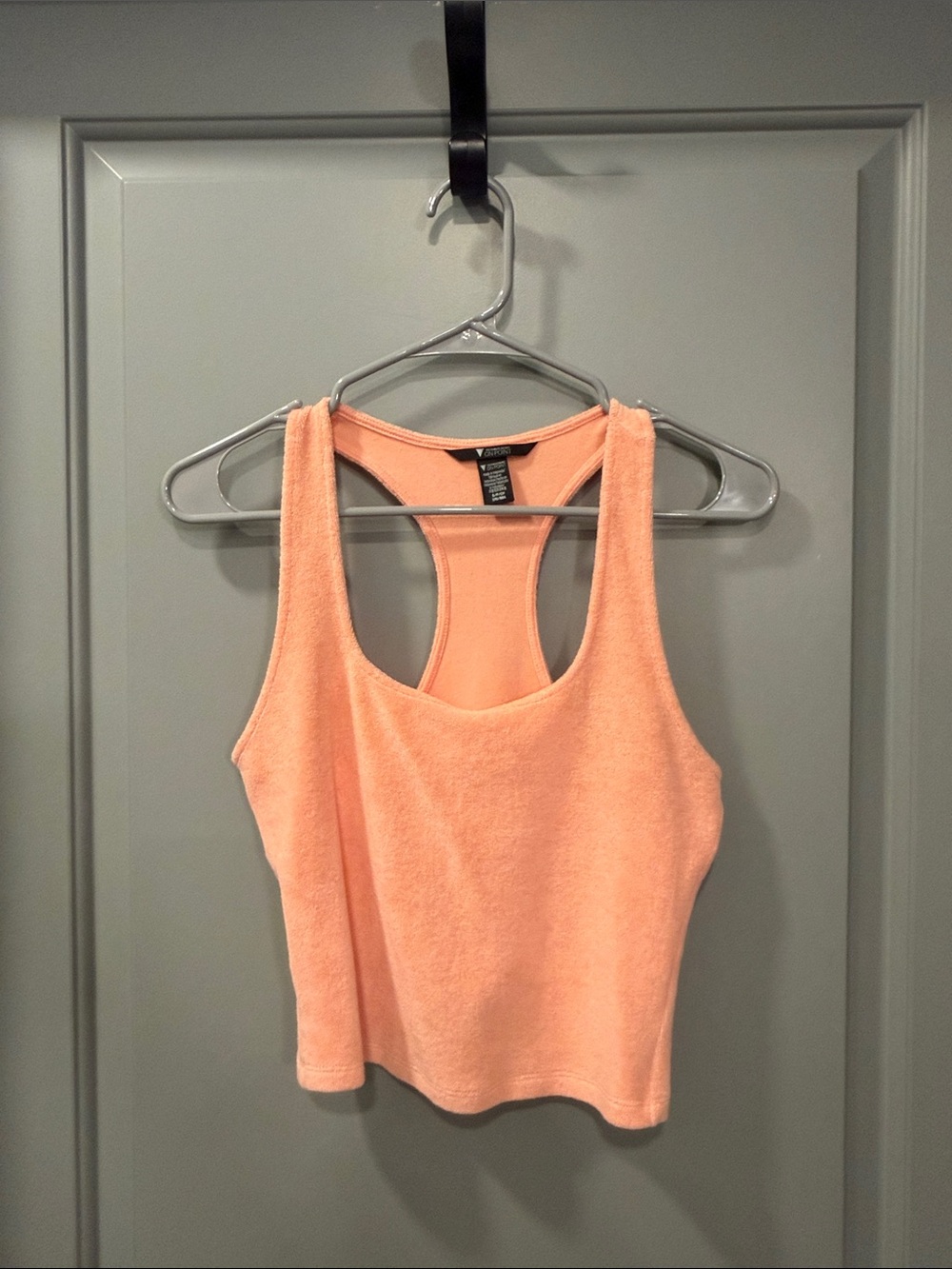 Victoria's Secret Peach Terry Racerback Tank